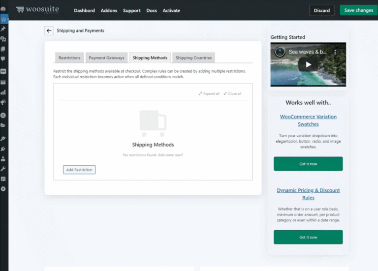 Conditional Shipping